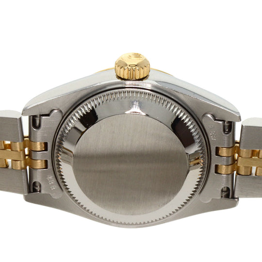 ROLEX Watches Mechanical Automatic 69173G Stainless Steel Silver Datejust 10P Diamond gold dial