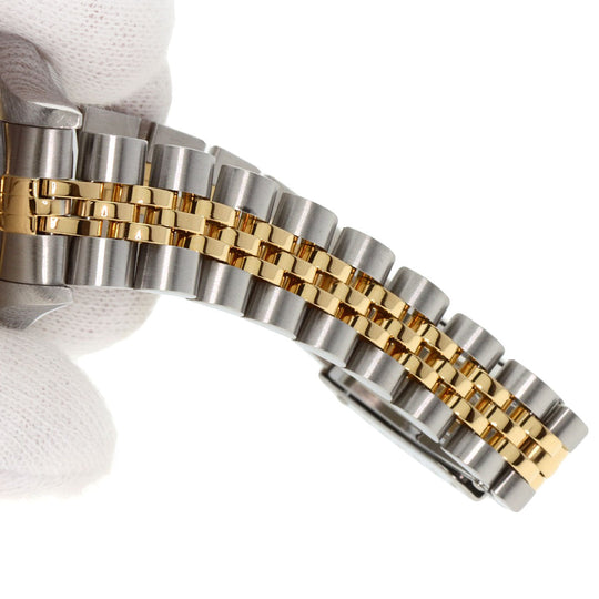 ROLEX Watches Mechanical Automatic 69173G Stainless Steel Silver Datejust 10P Diamond gold dial
