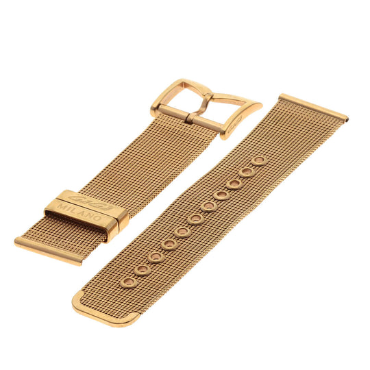 Gaga Milano Watches Quartz 5087 Gold Plated, Leather gold Manuale 46 Limited to 1000 pieces black dial mens Used Authentic