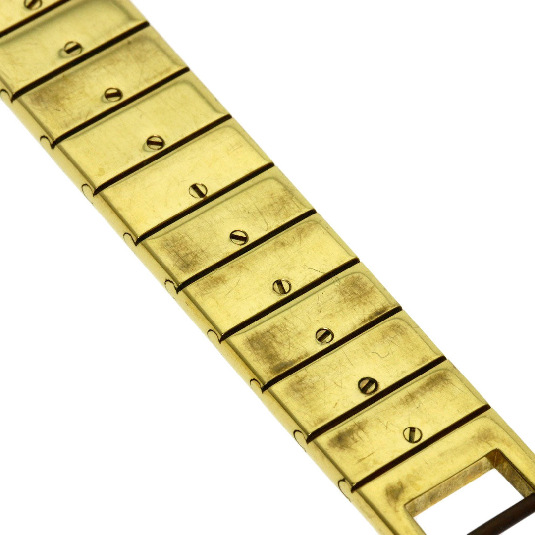Christian Dior Watches Quartz 3051 Gold Plated , Gold Plated gold Round face white dial Women Used Authentic