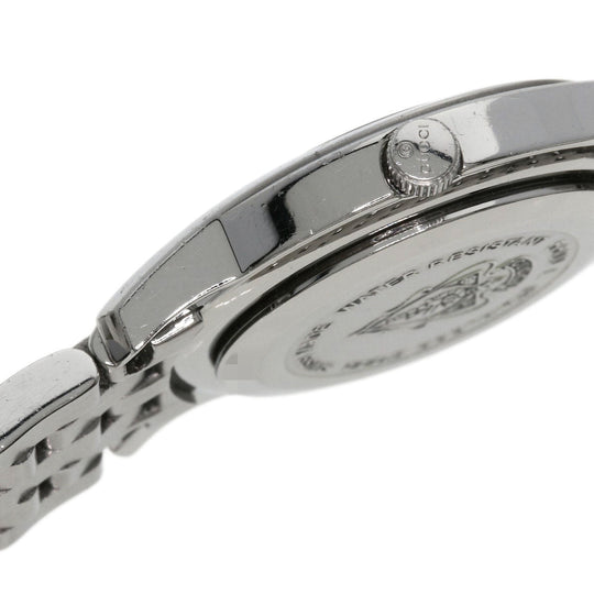 GUCCI Watches Quartz Stainless Steel , Stainless Steel Silver 5500L Silver dial Women Used Authentic