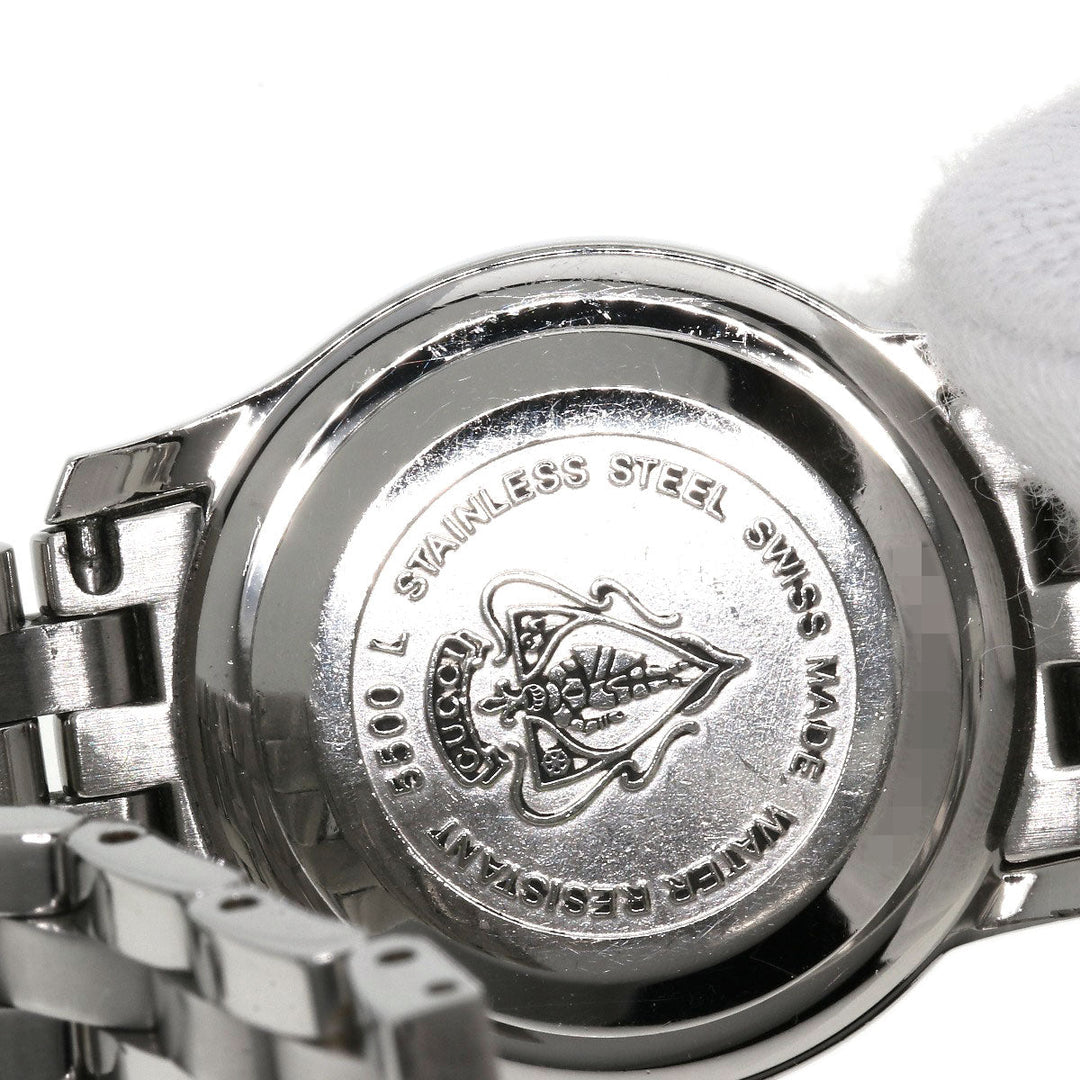 GUCCI Watches Quartz Stainless Steel , Stainless Steel Silver 5500L Silver dial Women Used Authentic