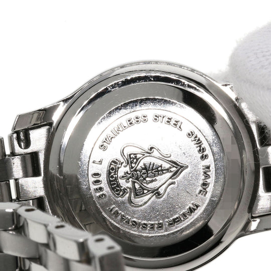 GUCCI Watches Quartz Stainless Steel , Stainless Steel Silver 5500L Silver dial Women Used Authentic