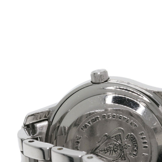 GUCCI Watches Quartz Stainless Steel , Stainless Steel Silver 5500L Silver dial Women Used Authentic