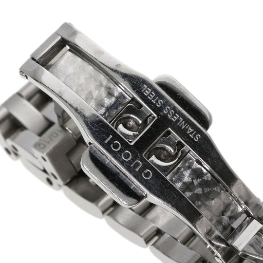 GUCCI Watches Quartz Stainless Steel , Stainless Steel Silver 5500L Silver dial Women Used Authentic