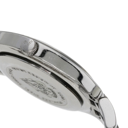 GUCCI Watches Quartz Stainless Steel , Stainless Steel Silver 5500L Silver dial Women Used Authentic