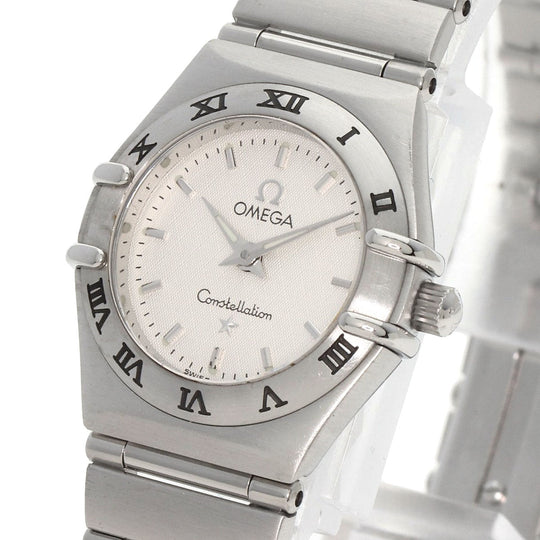 OMEGA Watches Quartz 1562.30 Stainless Steel white Constellation Mini white dial