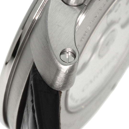 CARTIER Watches Mechanical Automatic W7100014 Stainless Steel, Leather Silver Calibur de Cartier black dial mens Used Authentic