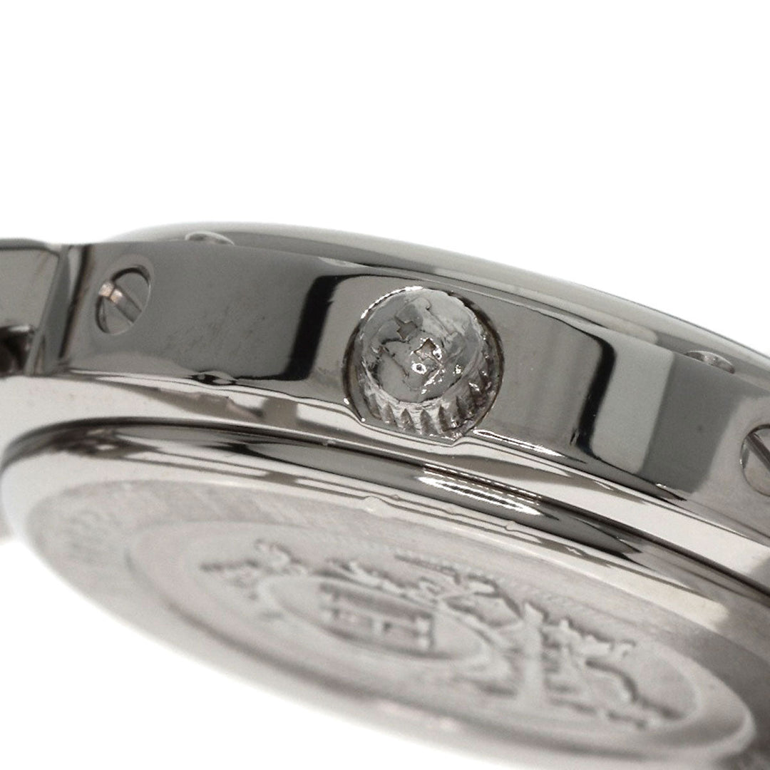 HERMES Watches Quartz CL4.210 Stainless Steel Silver Clipper white dial Women Used Authentic