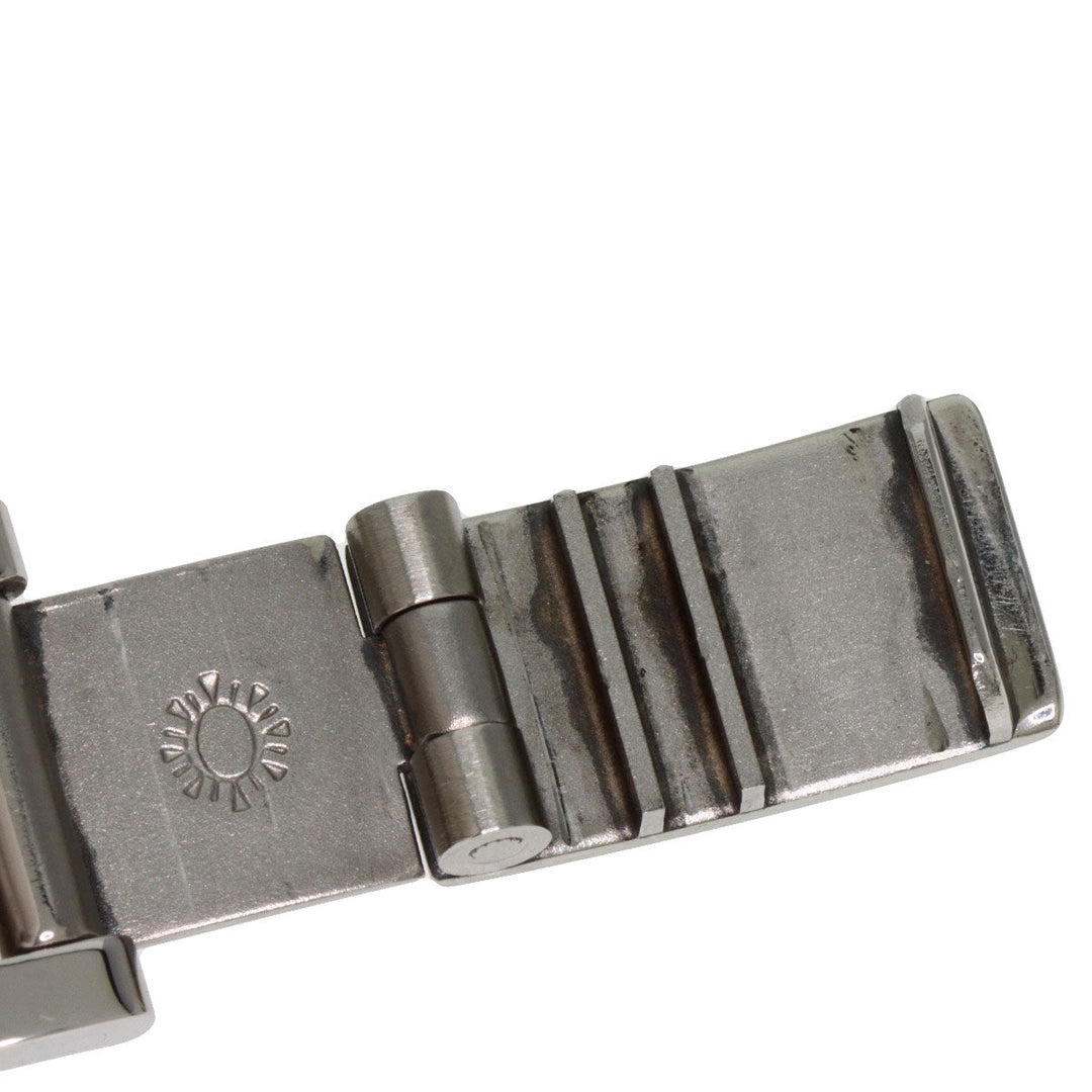 HERMES Watches Quartz CL3.240 Stainless Steel , SSxGP Silver Clipper old type white dial Women Used Authentic