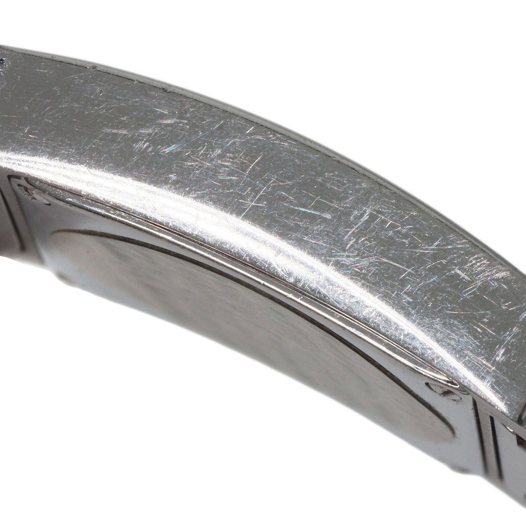 HERMES Watches Quartz HH1.210 Stainless Steel , Stainless Steel Silver H watch Silver dial Women Used Authentic