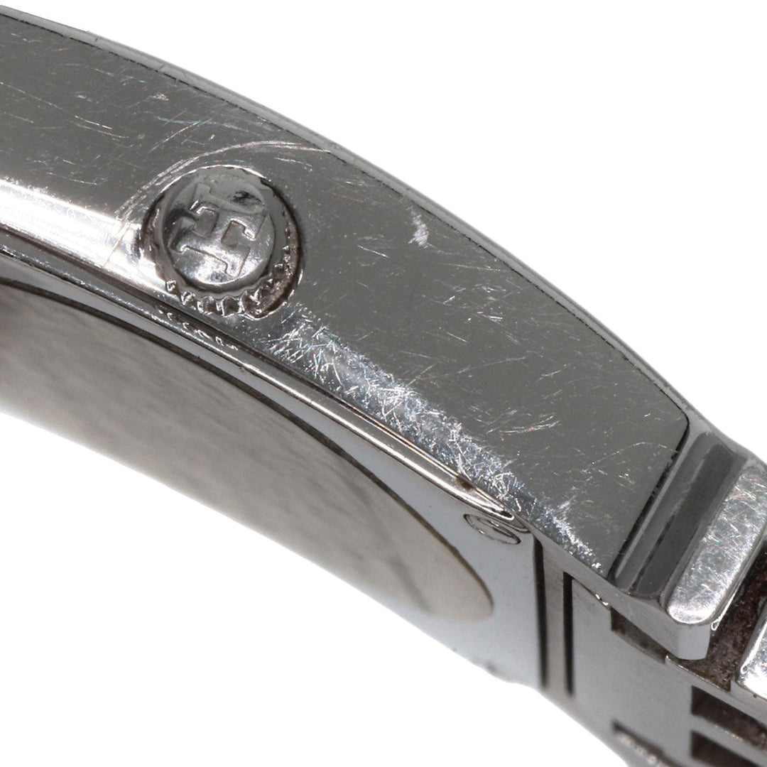 HERMES Watches Quartz HH1.210 Stainless Steel , Stainless Steel Silver H watch Silver dial Women Used Authentic