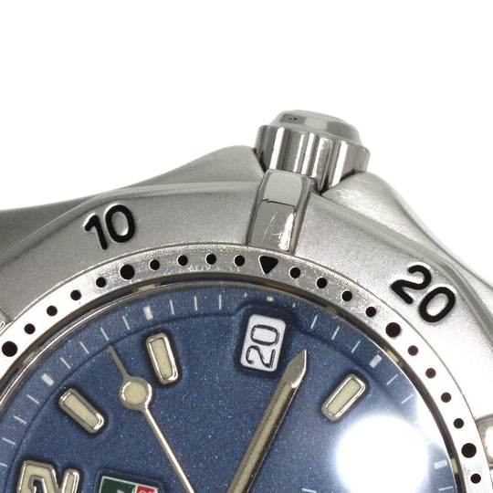 TAG HEUER Watches Quartz WK1213 Stainless Steel , Stainless Steel Silver 2000 classic blue dial Boys Used Authentic