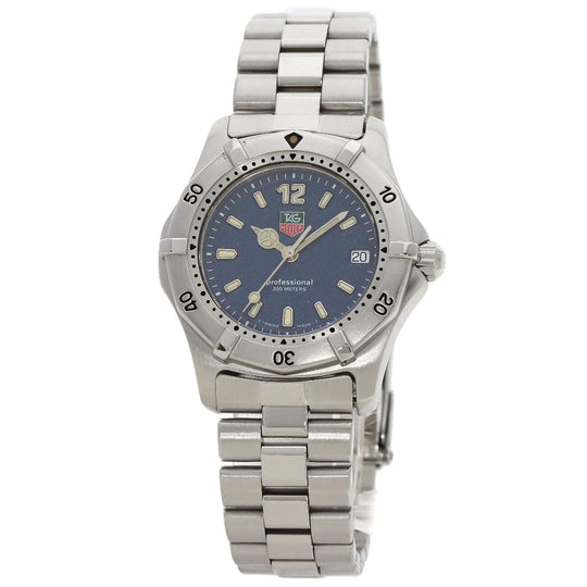 TAG HEUER Watches Quartz WK1213 Stainless Steel , Stainless Steel Silver 2000 classic blue dial Boys Used Authentic