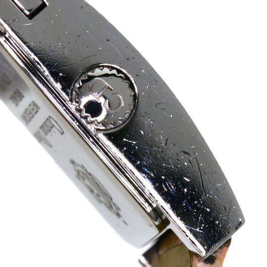 Christian Dior Watches Quartz D78-109 Stainless Steel, Leather Silver Maris Silver dial Women Used Authentic