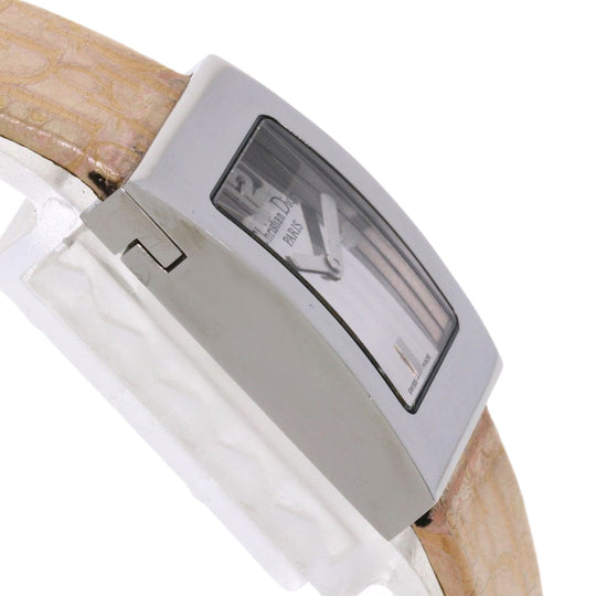 Christian Dior Watches Quartz D78-109 Stainless Steel, Leather Silver Maris Silver dial Women Used Authentic