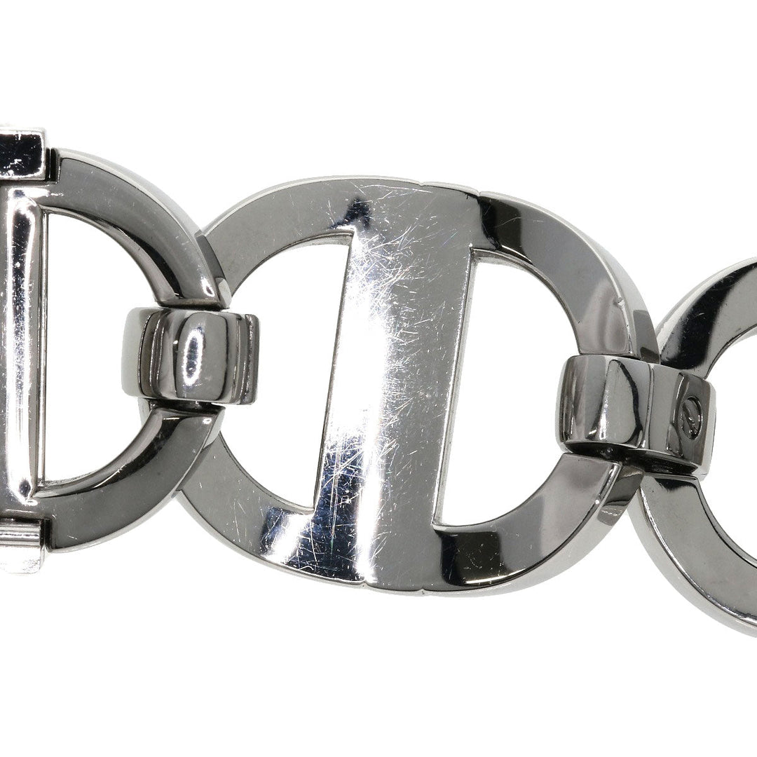 Christian Dior Watches Quartz D78-109 Stainless Steel , Stainless Steel Silver Maris White shell dial Women Used Authentic