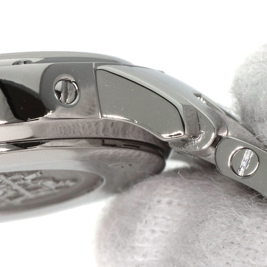 HERMES Watches Quartz CP1.210 Stainless Steel , Stainless Steel Silver Clipper Classic Silver dial Women Used Authentic
