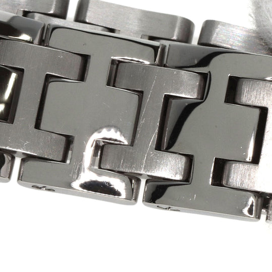 HERMES Watches Quartz CP1.210 Stainless Steel , Stainless Steel Silver Clipper Classic Silver dial Women Used Authentic