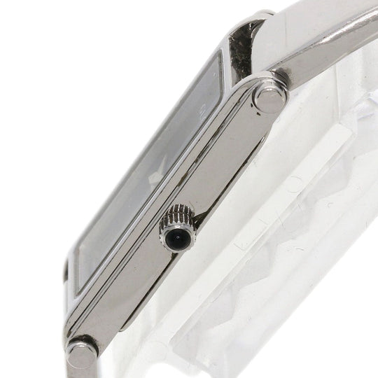 GUCCI Watches Quartz Stainless Steel , Stainless Steel Silver 1500L black dial Women Used Authentic