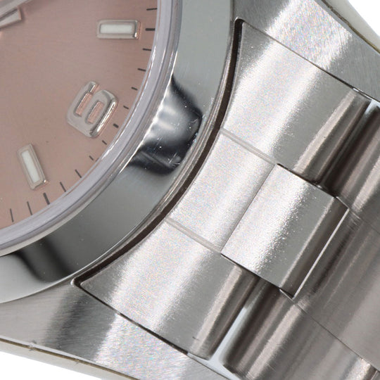 ROLEX Watches Mechanical Automatic 76080 Stainless Steel , Stainless Steel Silver Oyster perpetual pink dial Women Used Authentic