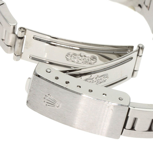 ROLEX Watches Mechanical Automatic 76080 Stainless Steel , Stainless Steel Silver Oyster perpetual pink dial Women Used Authentic