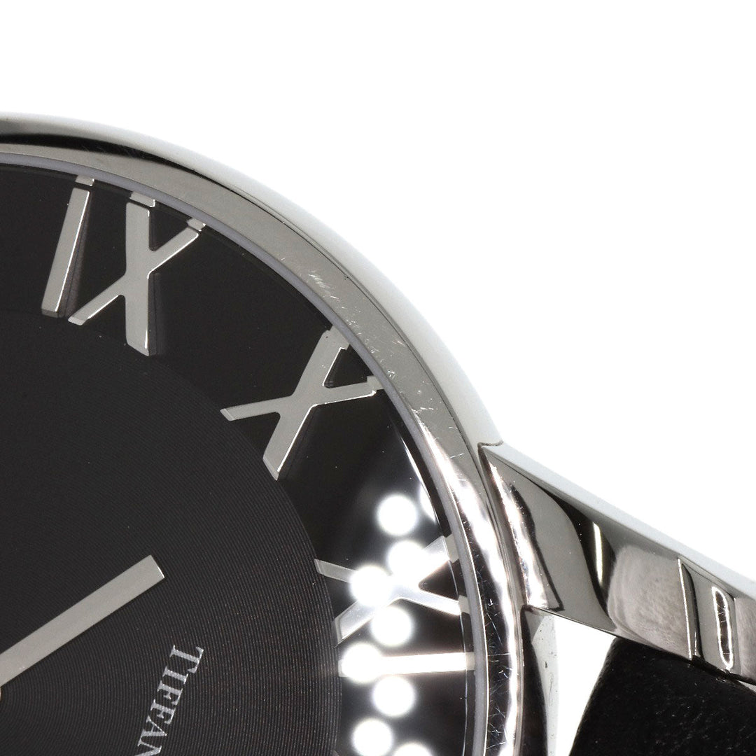 TIFFANY&Co. Watches Quartz Z1800.11.10A10A00A Stainless Steel Silver Atlas Dome black dial