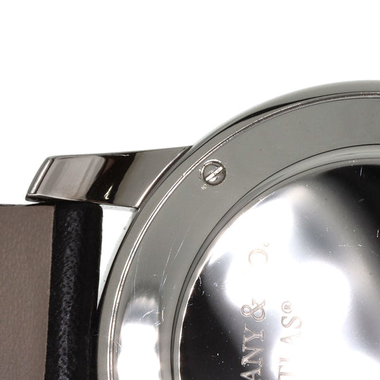 TIFFANY&Co. Watches Quartz Z1800.11.10A10A00A Stainless Steel Silver Atlas Dome black dial