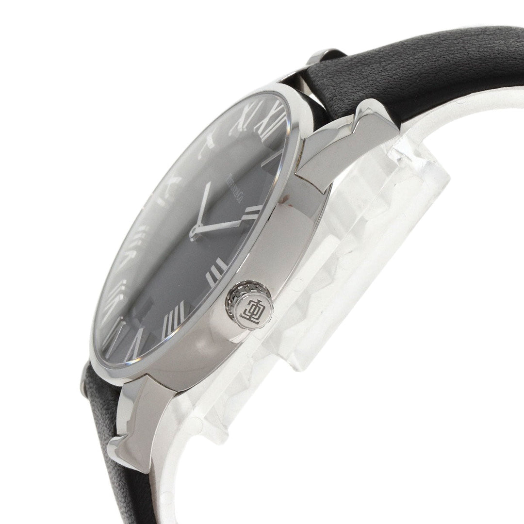 TIFFANY&Co. Watches Quartz Z1800.11.10A10A00A Stainless Steel Silver Atlas Dome black dial