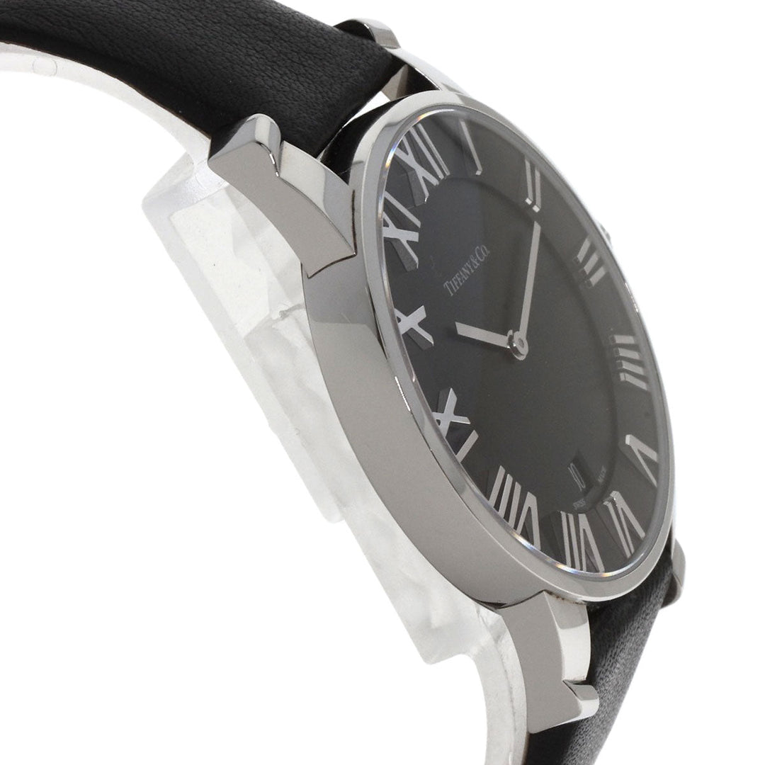 TIFFANY&Co. Watches Quartz Z1800.11.10A10A00A Stainless Steel Silver Atlas Dome black dial