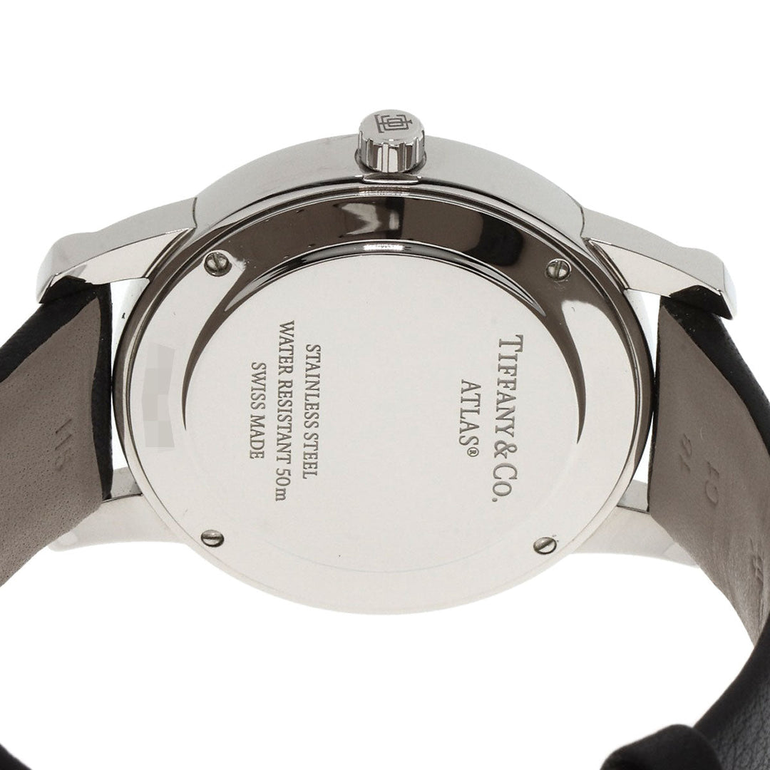 TIFFANY&Co. Watches Quartz Z1800.11.10A10A00A Stainless Steel Silver Atlas Dome black dial
