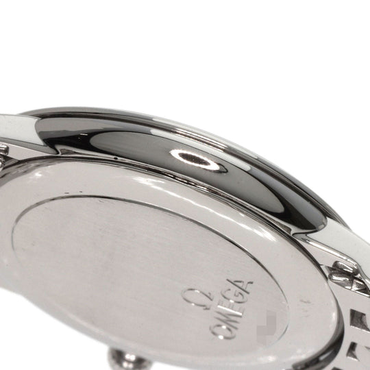 OMEGA Watches Hand Winding 4520.51 Stainless Steel , Stainless Steel Silver De Ville Prestige Small Second black dial mens Used Authentic