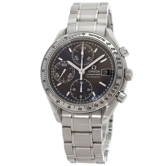 OMEGA Watches Mechanical Automatic 3513.50 Stainless Steel , Stainless Steel Silver Speedmaster black dial mens Used Authentic