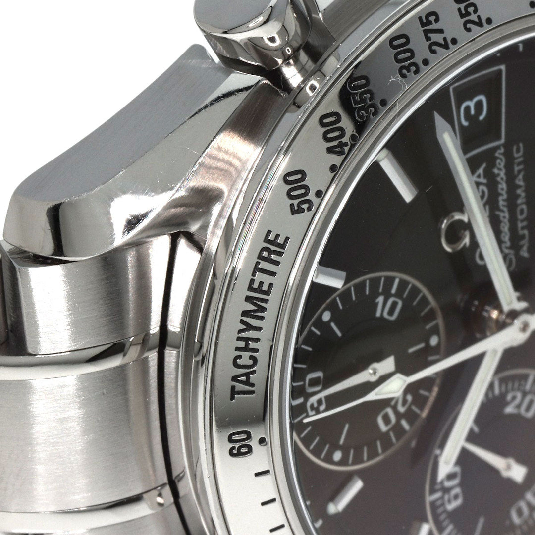 OMEGA Watches Mechanical Automatic 3513.50 Stainless Steel , Stainless Steel Silver Speedmaster black dial mens Used Authentic