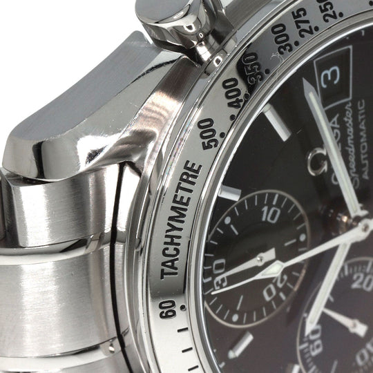 OMEGA Watches Mechanical Automatic 3513.50 Stainless Steel , Stainless Steel Silver Speedmaster black dial mens Used Authentic