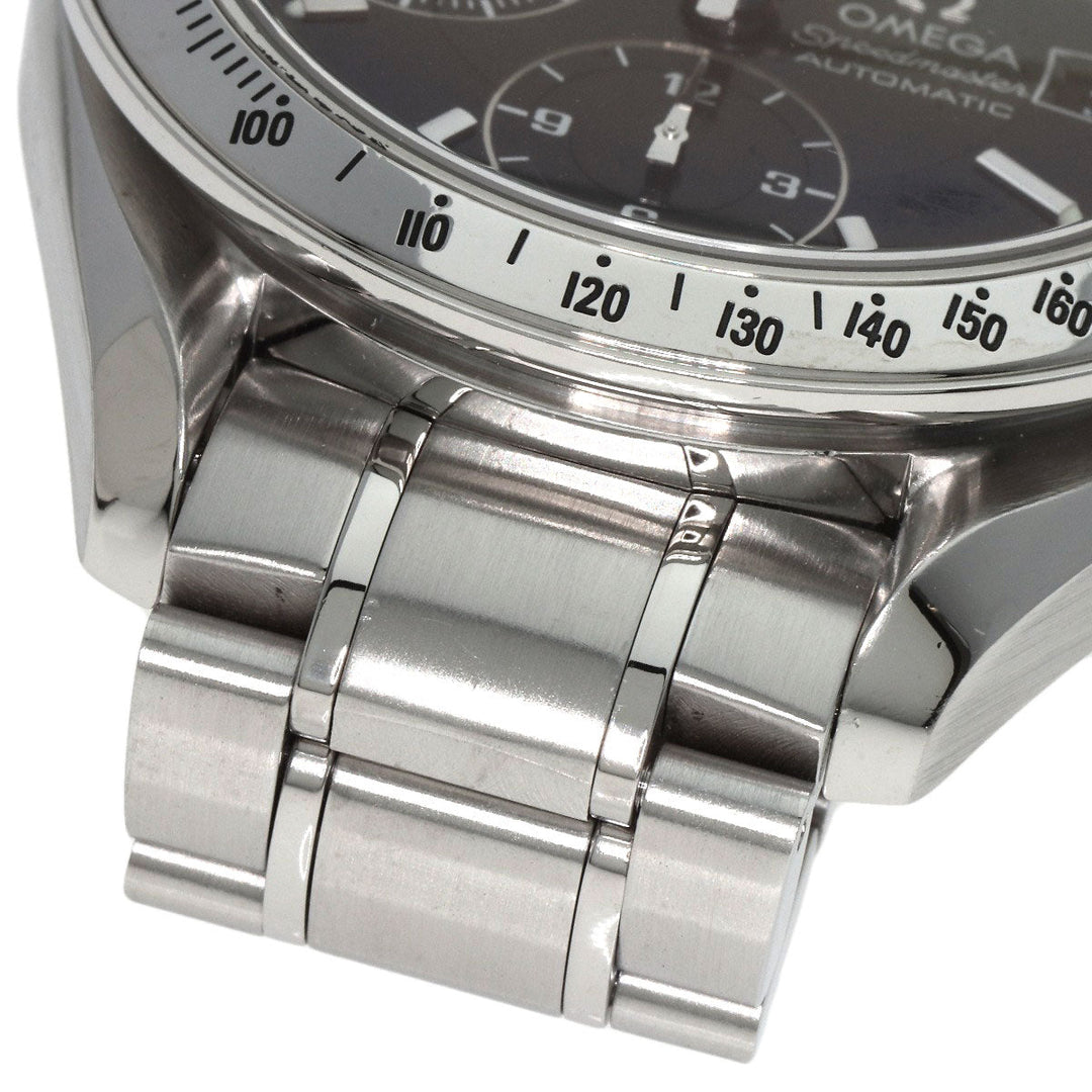 OMEGA Watches Mechanical Automatic 3513.50 Stainless Steel , Stainless Steel Silver Speedmaster black dial mens Used Authentic
