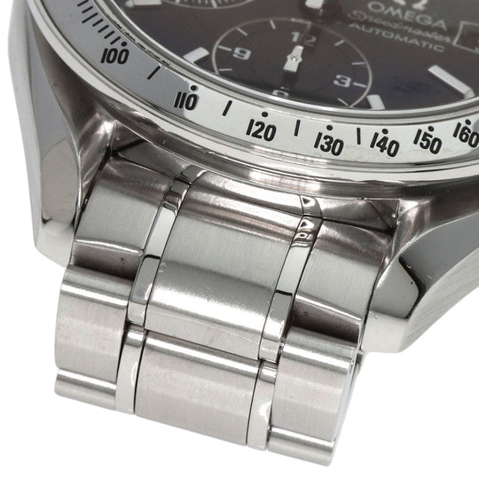 OMEGA Watches Mechanical Automatic 3513.50 Stainless Steel , Stainless Steel Silver Speedmaster black dial mens Used Authentic