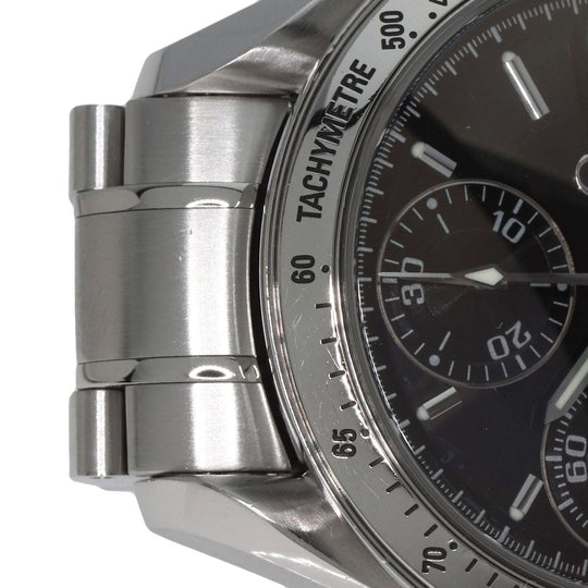 OMEGA Watches Mechanical Automatic 3513.50 Stainless Steel , Stainless Steel Silver Speedmaster black dial mens Used Authentic
