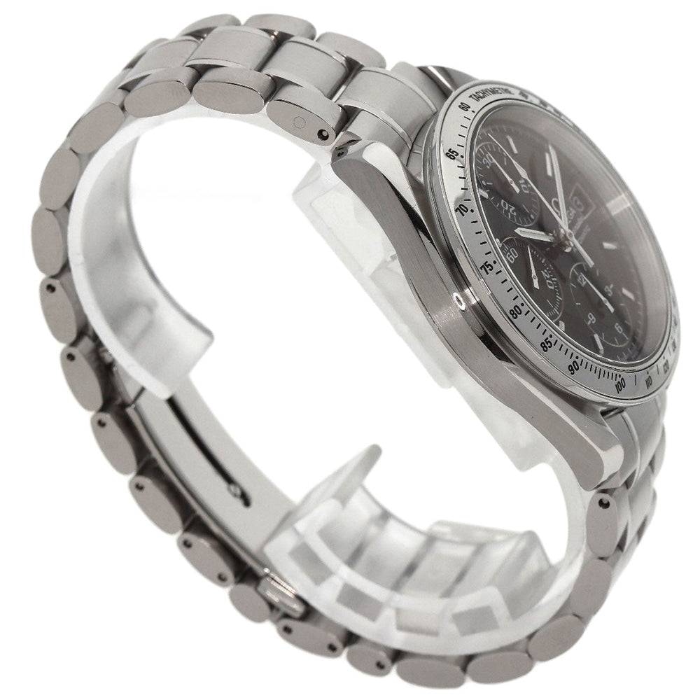 OMEGA Watches Mechanical Automatic 3513.50 Stainless Steel , Stainless Steel Silver Speedmaster black dial mens Used Authentic