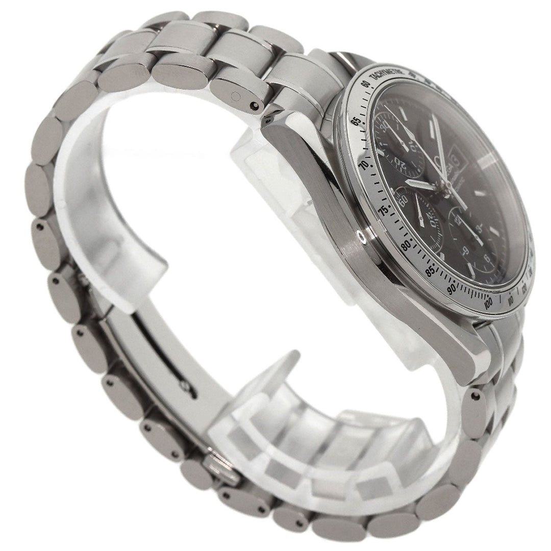 OMEGA Watches Mechanical Automatic 3513.50 Stainless Steel , Stainless Steel Silver Speedmaster black dial mens Used Authentic