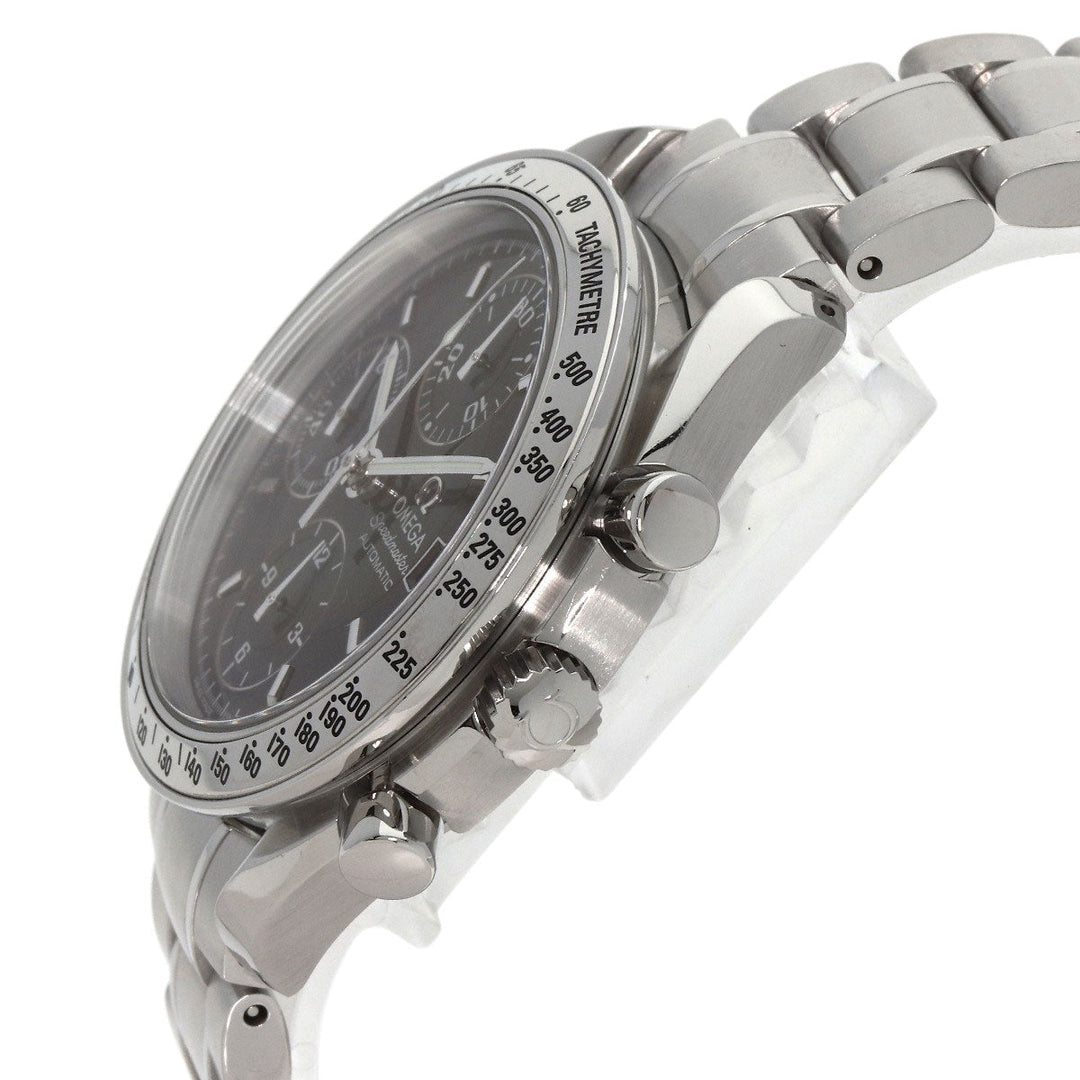 OMEGA Watches Mechanical Automatic 3513.50 Stainless Steel , Stainless Steel Silver Speedmaster black dial mens Used Authentic
