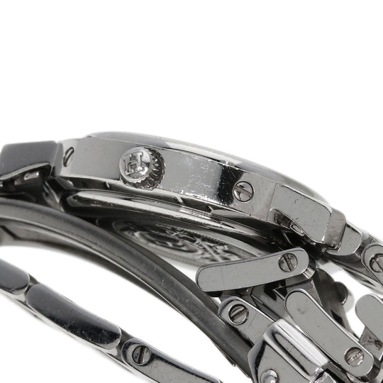 HERMES Watches Quartz CL4.210 Stainless Steel , Stainless Steel Silver Clipper Nacre White shell dial Women Used Authentic