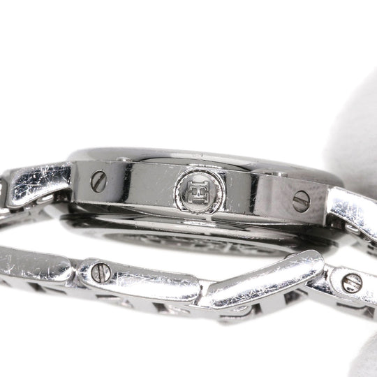 HERMES Watches Quartz CL4.210 Stainless Steel , Stainless Steel Silver Clipper Nacre White shell dial Women Used Authentic