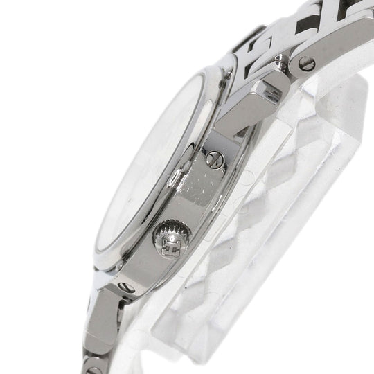 HERMES Watches Quartz CL4.210 Stainless Steel , Stainless Steel Silver Clipper Nacre White shell dial Women Used Authentic