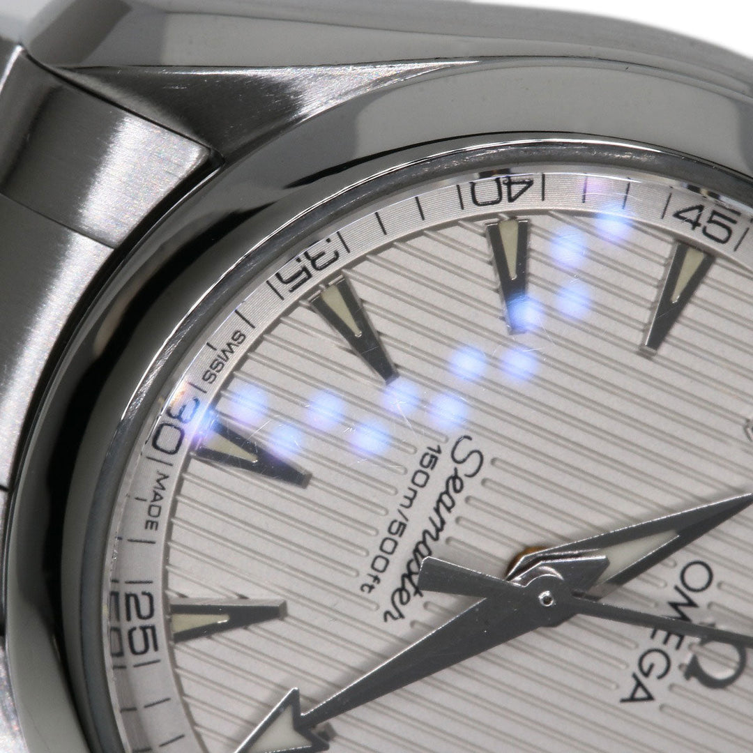 OMEGA Watches Quartz 231.10.30.61.02.001 Stainless Steel , Stainless Steel Silver Seamaster Aqua Terra 1.2" Silver dial Women Used Authentic