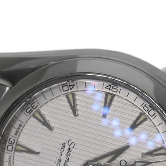 OMEGA Watches Quartz 231.10.30.61.02.001 Stainless Steel , Stainless Steel Silver Seamaster Aqua Terra 1.2" Silver dial Women Used Authentic