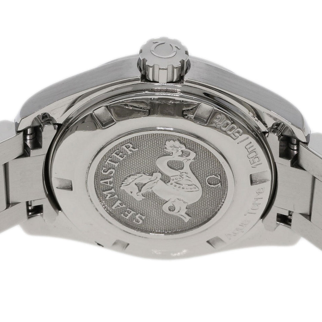 OMEGA Watches Quartz 231.10.30.61.02.001 Stainless Steel , Stainless Steel Silver Seamaster Aqua Terra 1.2" Silver dial Women Used Authentic