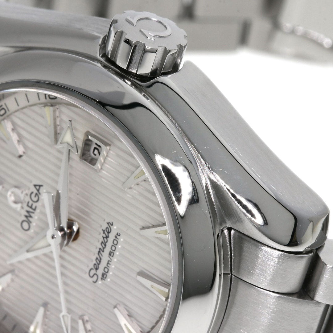 OMEGA Watches Quartz 231.10.30.61.02.001 Stainless Steel , Stainless Steel Silver Seamaster Aqua Terra 1.2" Silver dial Women Used Authentic