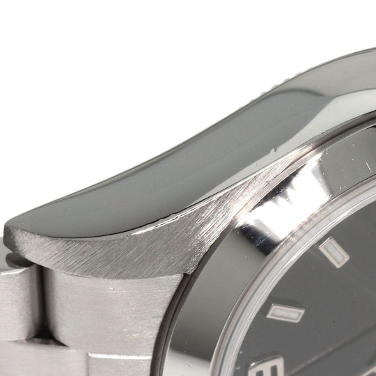 ROLEX Watches Mechanical Automatic 76080 Stainless Steel , Stainless Steel Silver Oyster Perpetual 369 black dial Women Used Authentic