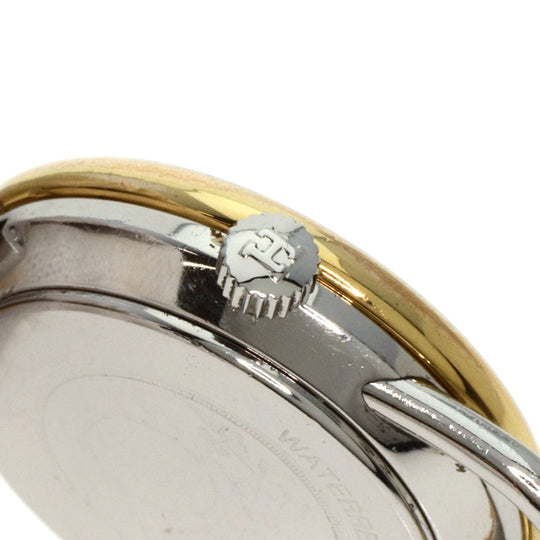 HERMES Watches Quartz Stainless Steel , SSxGP Silver Arceau gold dial Women Used Authentic